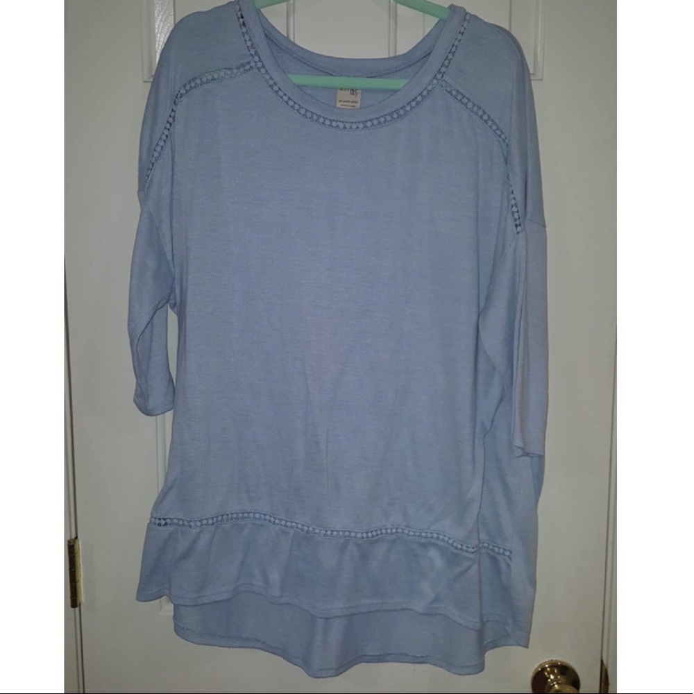 Baby Blue Sweater size 1X